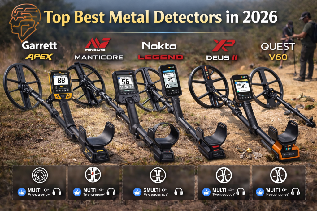 Best Metal Detectors in 2026