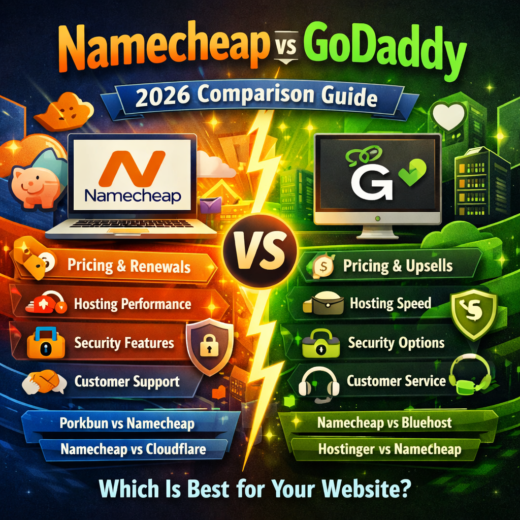 Namecheap vs GoDaddy