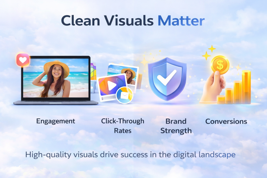 clean visual