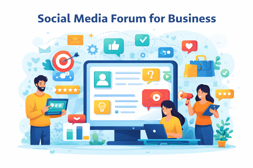 social media forum for business