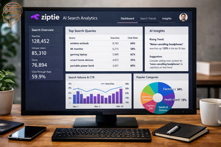 ziptie ai search analytics