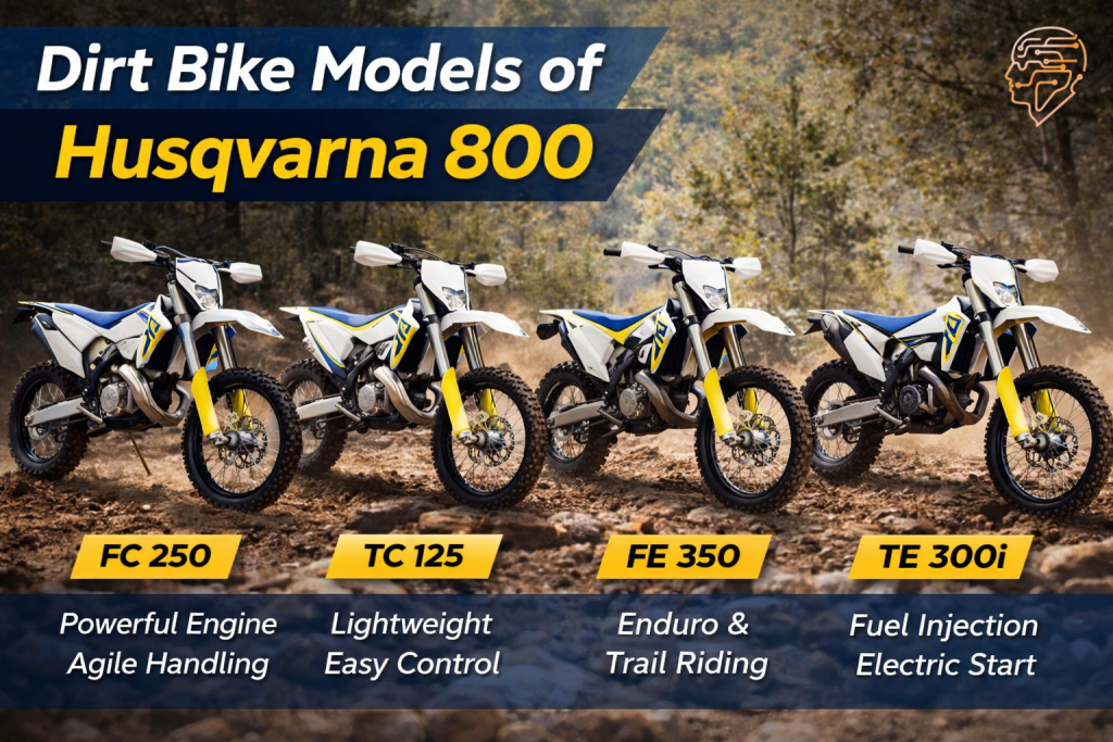 Dirt Bike Models of Husqvarna 800