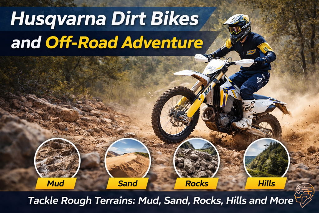 Husqvarna Dirt Bikes and Off Road Adventure