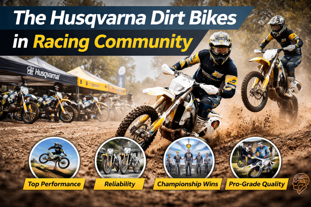 The Husqvarna Dirt Bikes in Racing Community