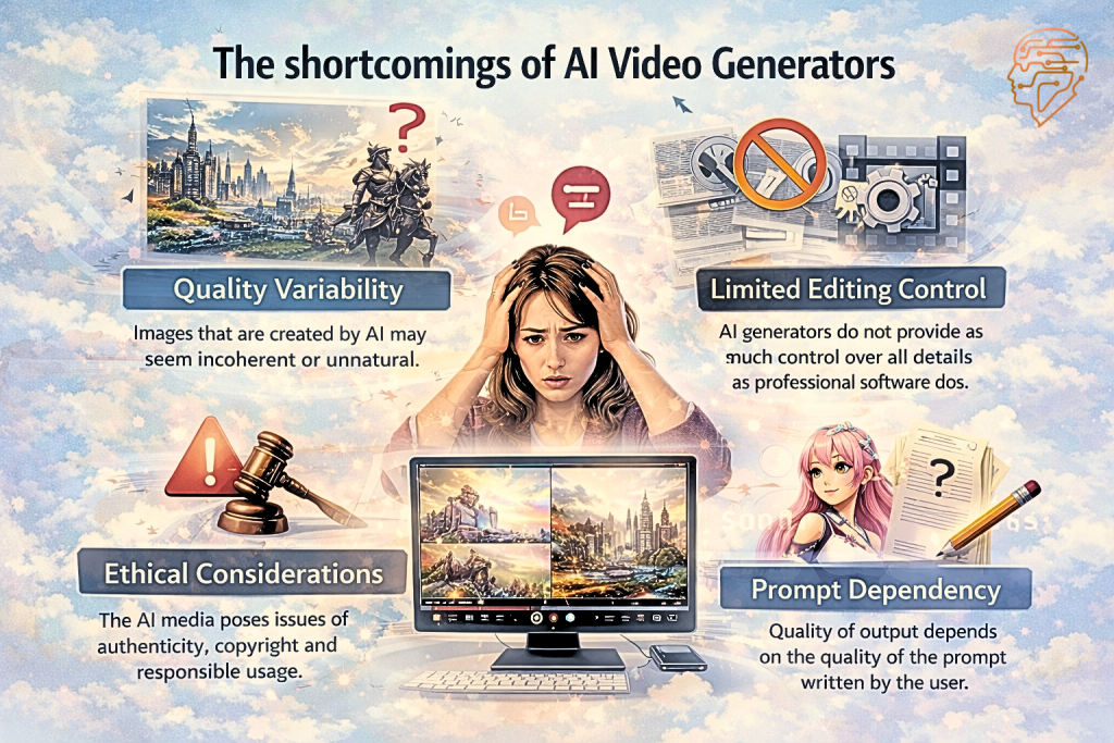The shorcomings of AI Video Generators