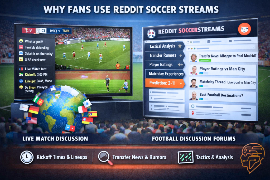 Why Fans use Reddit Soccer Streams